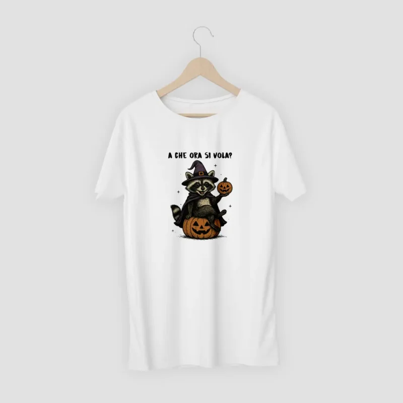 A che ora si vola? Procione Strega su Zucca