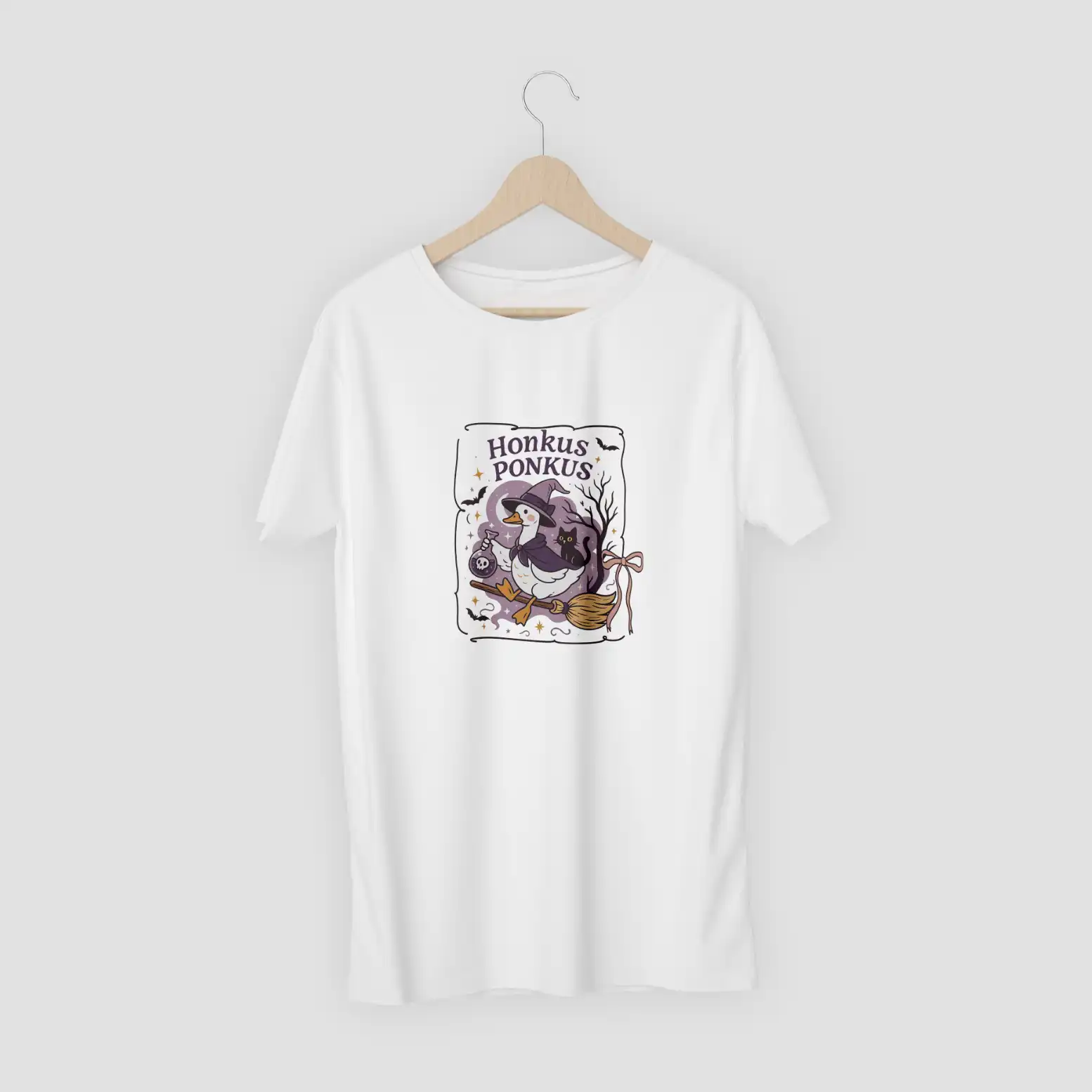 Honkus Ponkus Oca Strega sulla Scopa