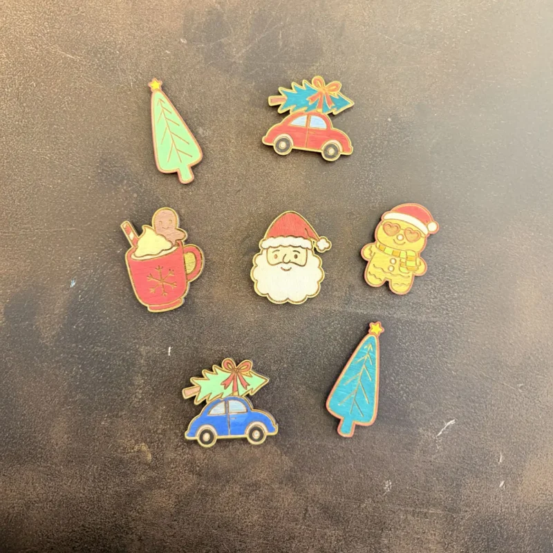 Magneti natalizi – Piccole Magie da Frigo