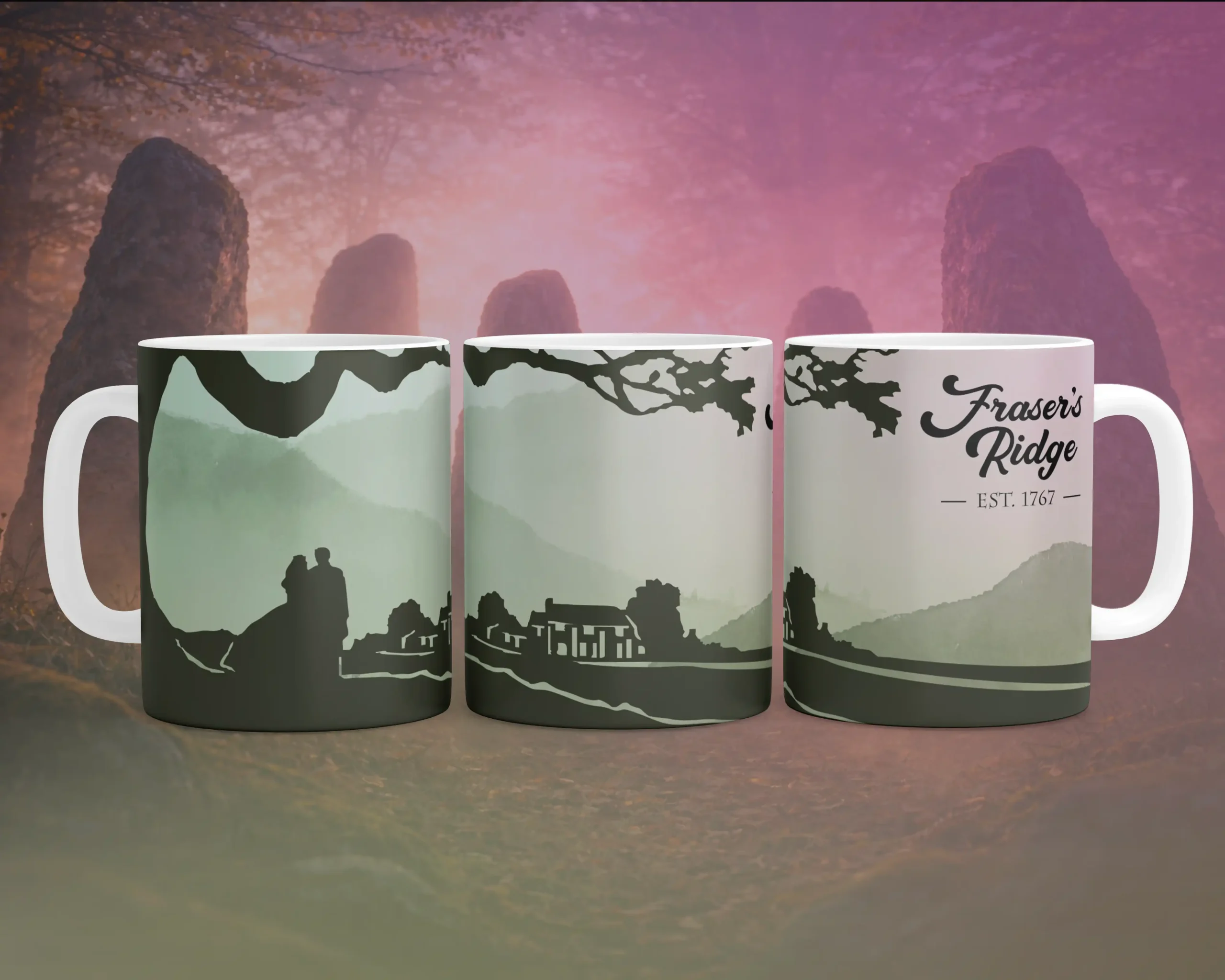 Fraser’s Ridge – Tazza Outlander Jamie & Claire