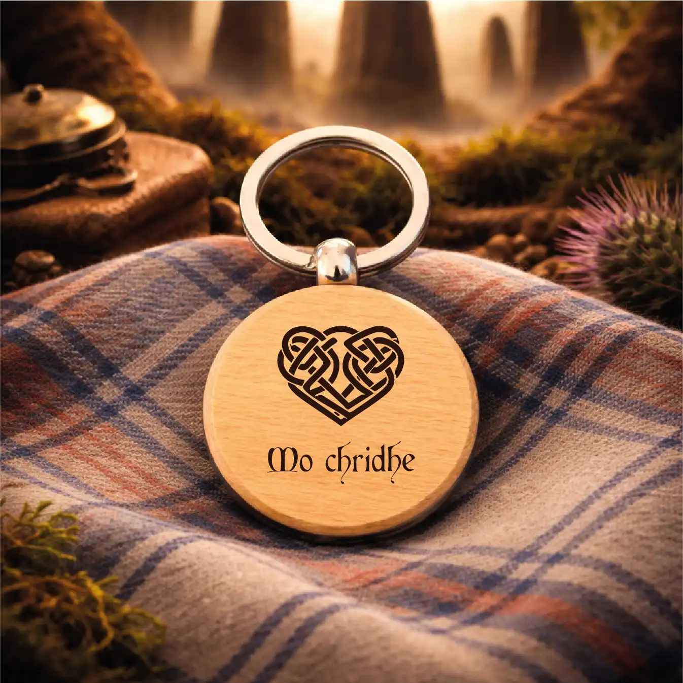 Mo Chridhe Cuore – Portachiavi Outlander